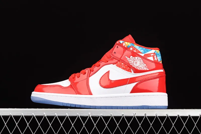 All Categories Air Jordan Jordan Series Basketball Shoes Air Jordan 1 Mid Air Jordan 1 Mid AJ1 Joe 1 Christmas Red China Basketball Shoes DC7294-600